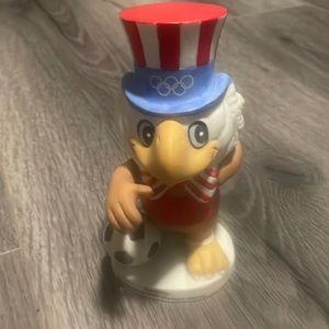❤️Sam the Eagle soccer Olympics 1984 Figurine